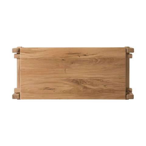 Marcia Large Coffee Table - Natural reclaimed French Oak