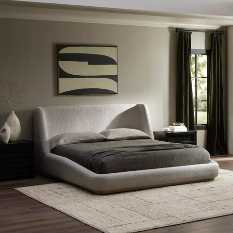 Paloma Bed - Queen - Sattley Fog