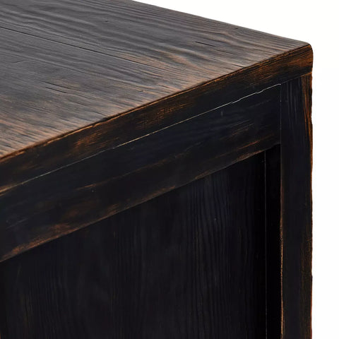 It Takes an Hour Sideboard - 63" - Distressed Black
