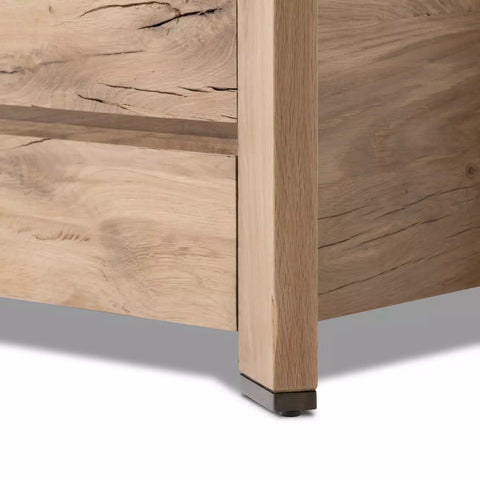Cassio Nightstand - Natural Reclaimed French Oak