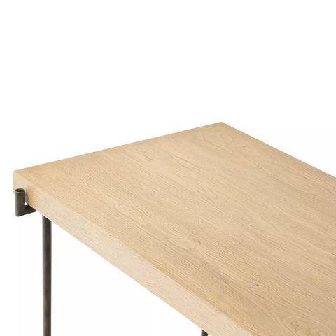 Manuel Desk - Bleached Oak Veneer