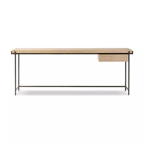 Manuel Desk - Bleached Oak Veneer