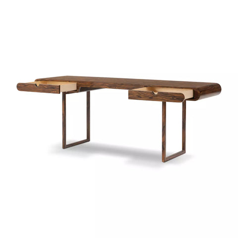 Luana Desk - Natural Morado Veneer