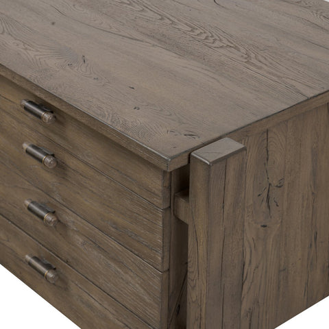 Marcela Desk - Grey Reclaimed French Oak