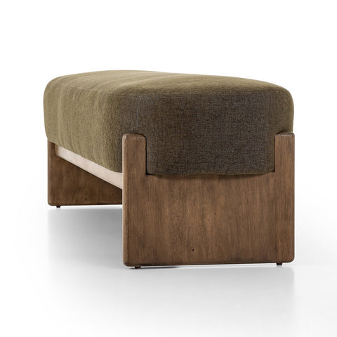 Kirby Accent Bench - Sutton Olive