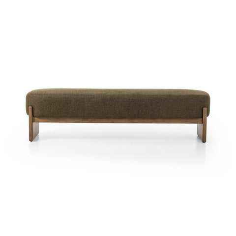 Kirby Accent Bench - Sutton Olive