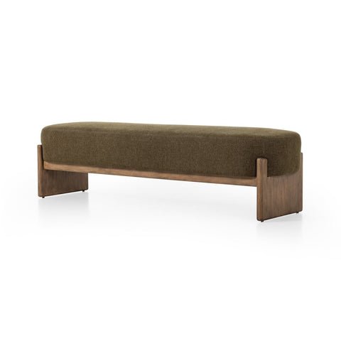 Kirby Accent Bench - Sutton Olive