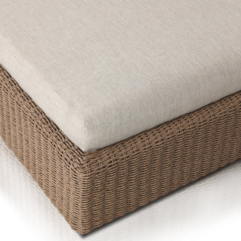 Lorelei Outdoor Double Chaise - Alessi Buff