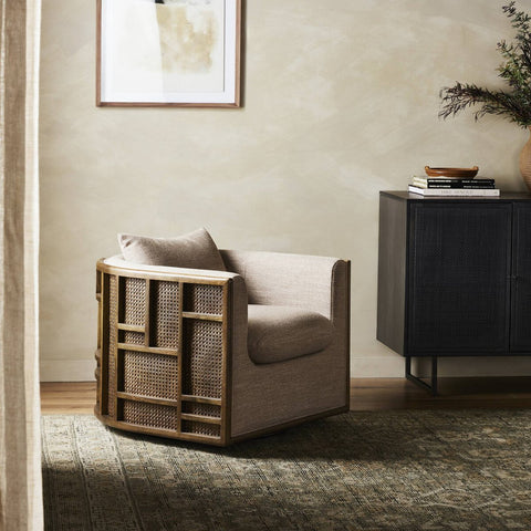 June Swivel Chair - Alcala Fawn