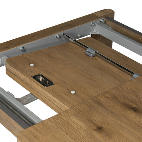 Noeline Extension Dining Table - Resawn Worn Oak