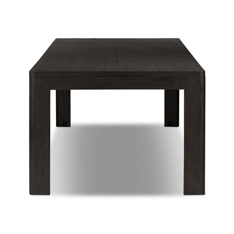 Noeline Extension Dining Table - Cracked Smoked Black Veneer