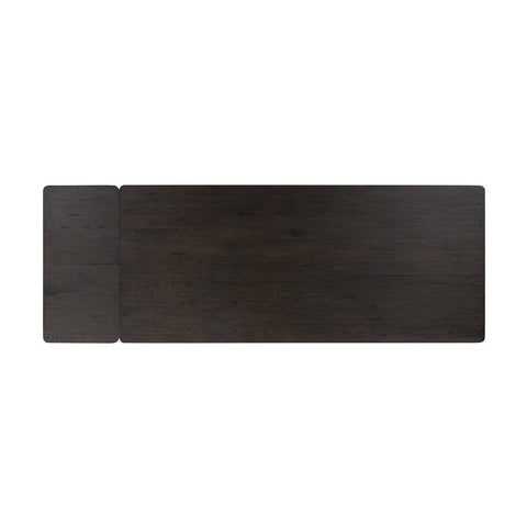 Noeline Extension Dining Table - Cracked Smoked Black Veneer