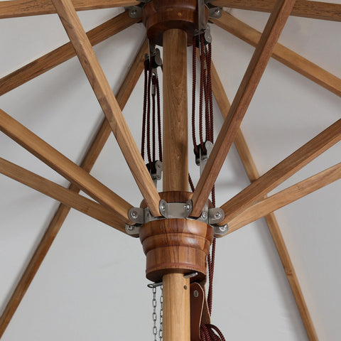 Baska Outdoor Round Umbrella - Arashi Salt