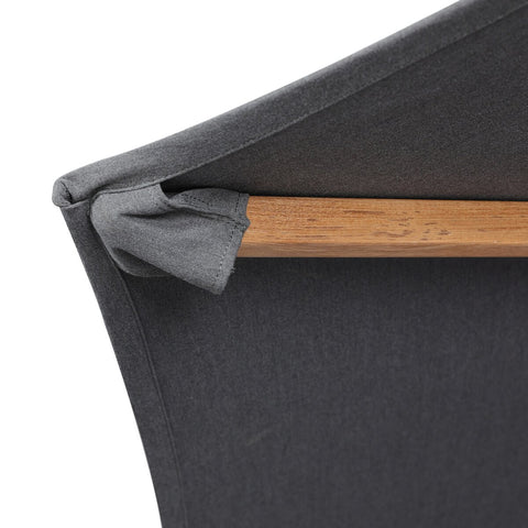 Baska Outdoor Round Umbrella - Arashi Graphite