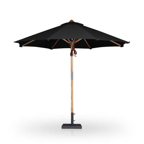 Baska Outdoor Round Umbrella - Arashi Black