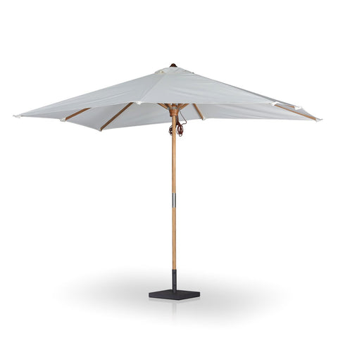 Baska Outdoor Rectangular Umbrella - Arashi Salt