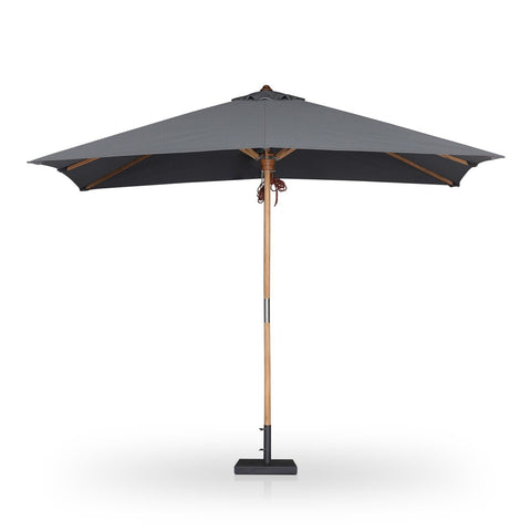 Baska Outdoor Rectangular Umbrella - Arashi Graphite