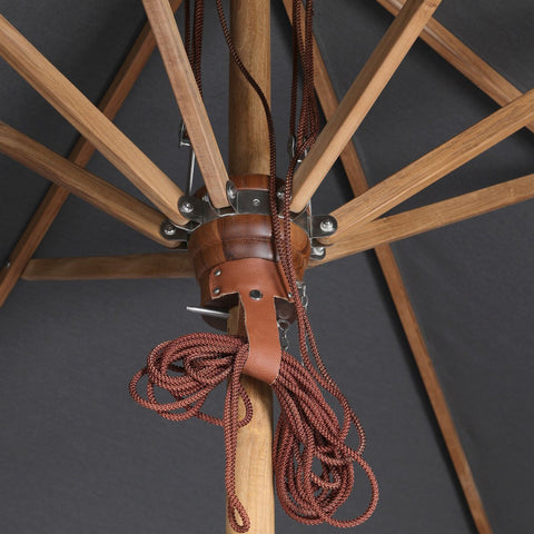 Baska Outdoor Rectangular Umbrella - Arashi Graphite