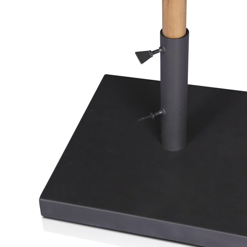 Baska Outdoor Rectangular Umbrella - Arashi Graphite