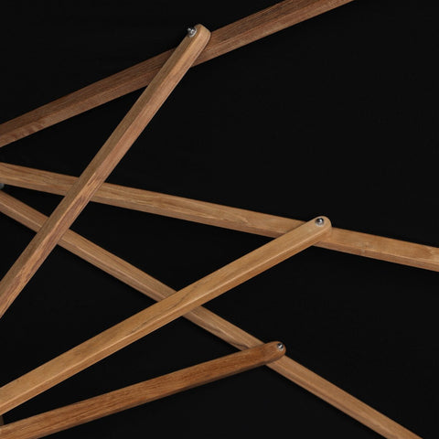 Baska Outdoor Rectangular Umbrella - Arashi Black