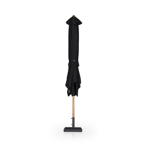 Baska Outdoor Rectangular Umbrella - Arashi Black