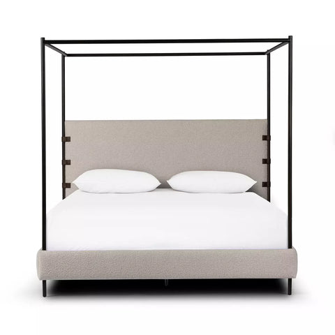 Anderson Canopy Bed - King - Knoll Natural