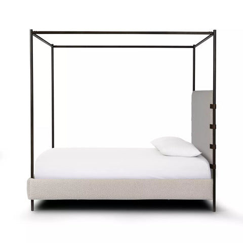 Anderson Canopy Bed - Queen - Knoll Natural