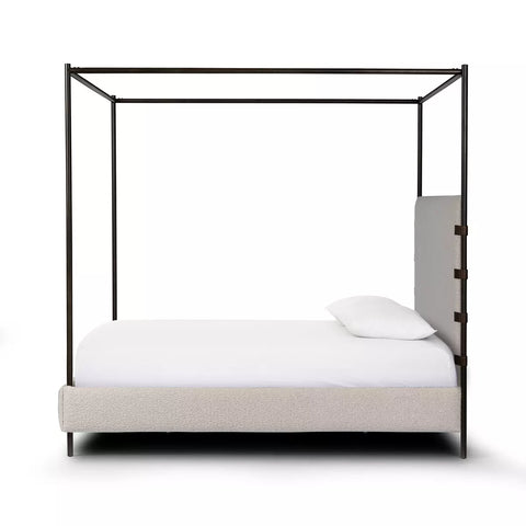 Anderson Canopy Bed - King - Knoll Natural