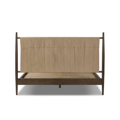 Richard King Bed - Almond