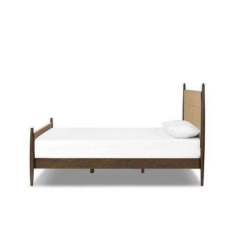 Richard King Bed - Almond