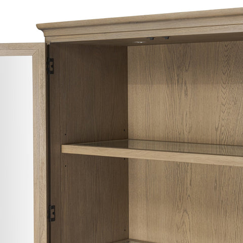 Sussex Cabinet - Drifted Oak Thick Veneer