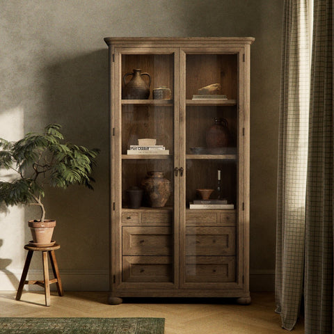 Sussex Cabinet - Drifted Oak Thick Veneer