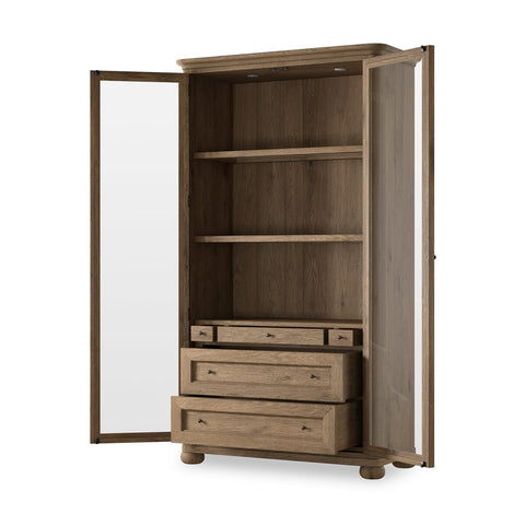 Sussex Cabinet - Drifted Oak Thick Veneer