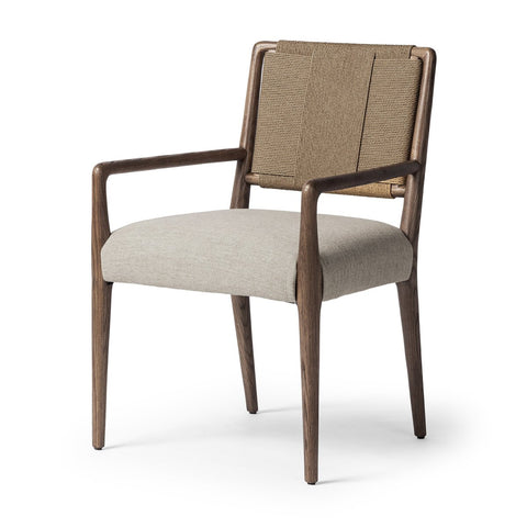 Rothler Dining Armchair - Alcala Wheat