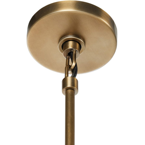 Linus Chandelier - Aged Brass Iron