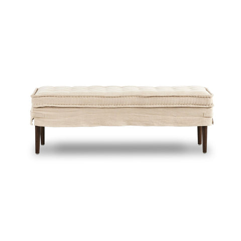Cole Accent Bench - Broadway Dune