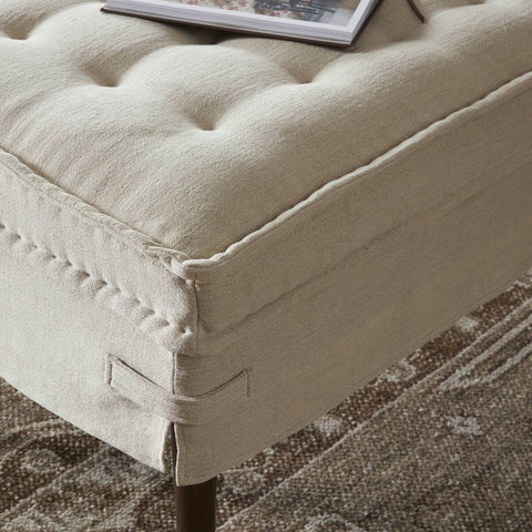 Cole Accent Bench - Broadway Dune
