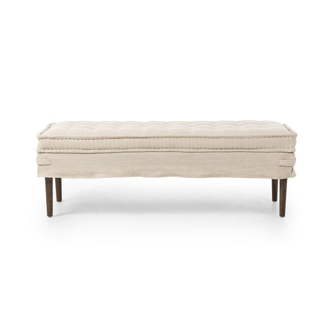 Cole Accent Bench - Broadway Dune