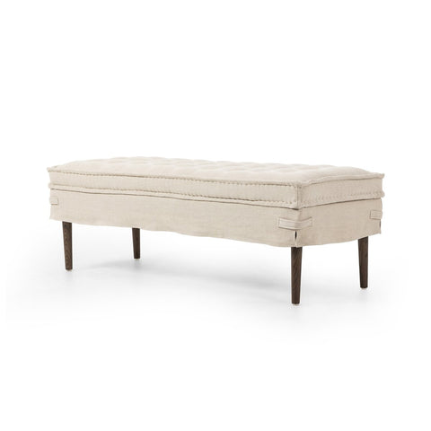 Cole Accent Bench - Broadway Dune