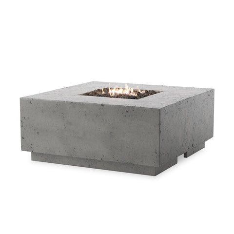 Donovan Outdoor Fire Table (Natural Gas) - Pewter Concrete