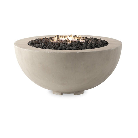 Bronson Outdoor Fire Table (Propane) - Natural Concrete