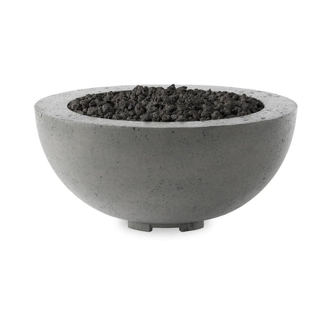 Bronson Outdoor Fire Table (Natural Gas) - Pewter Concrete