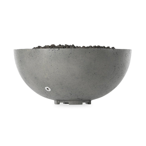 Bronson Outdoor Fire Table (Natural Gas) - Pewter Concrete