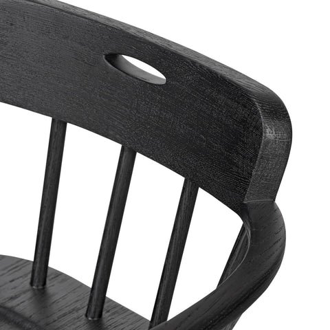 Thalia Dining Chair - Black Oak