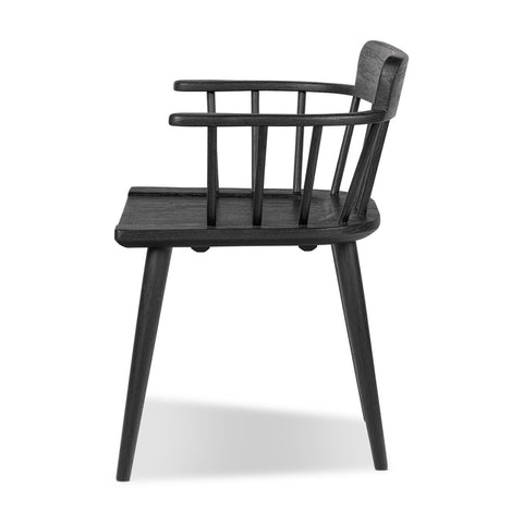 Thalia Dining Chair - Black Oak