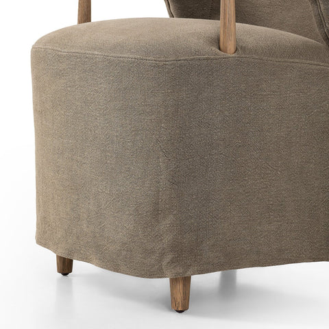 Brently Dining Chair - Broadway Olive