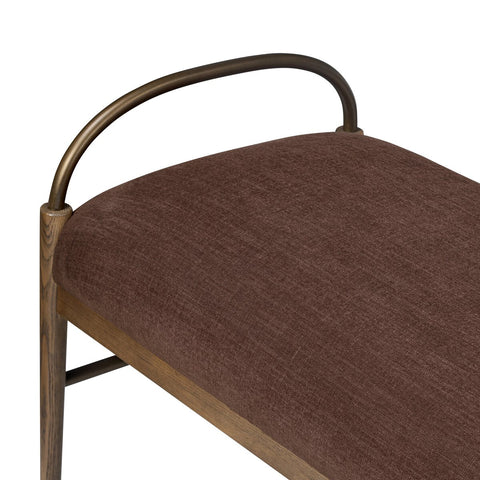 Demi Accent Bench - Laughlin Plum  - 76"