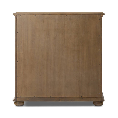 Geoffrey Tall Dresser - Worn Oak