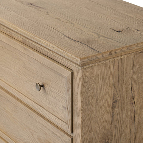 Geoffrey Tall Dresser - Worn Oak