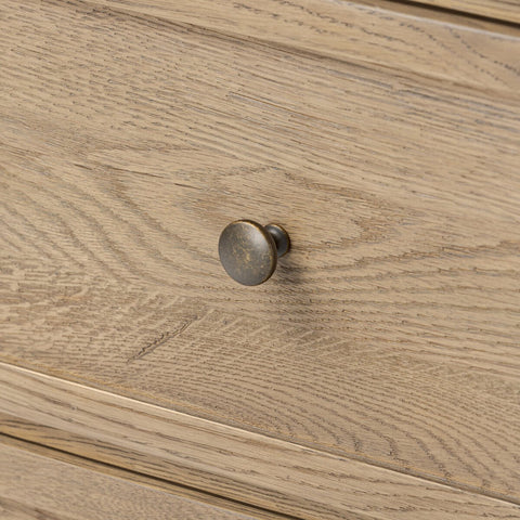 Geoffrey Tall Dresser - Worn Oak